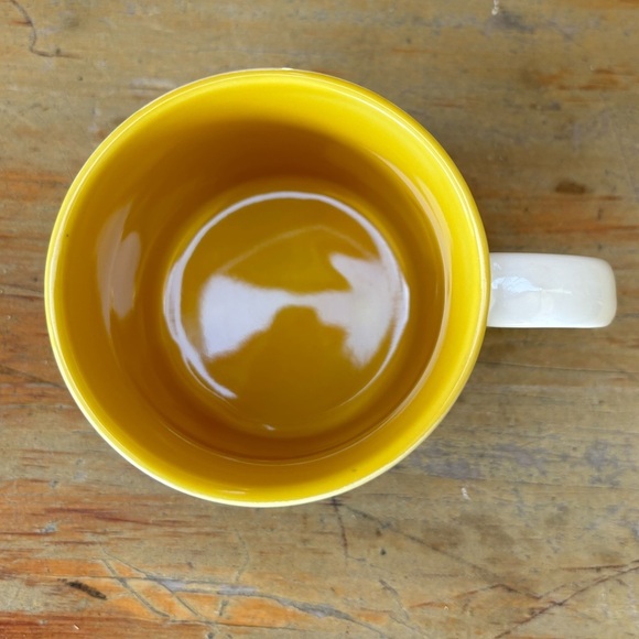 Dept 56 Scottie Cafe Scottish Terrier Yellow & White Coffee Mug Size 10oz - Picture 5 of 7